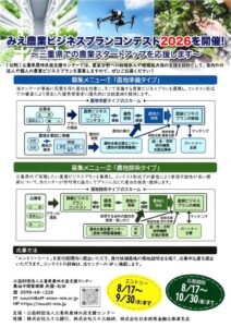 みえ農業ビジネスプランコンテスト2026のサムネイル
